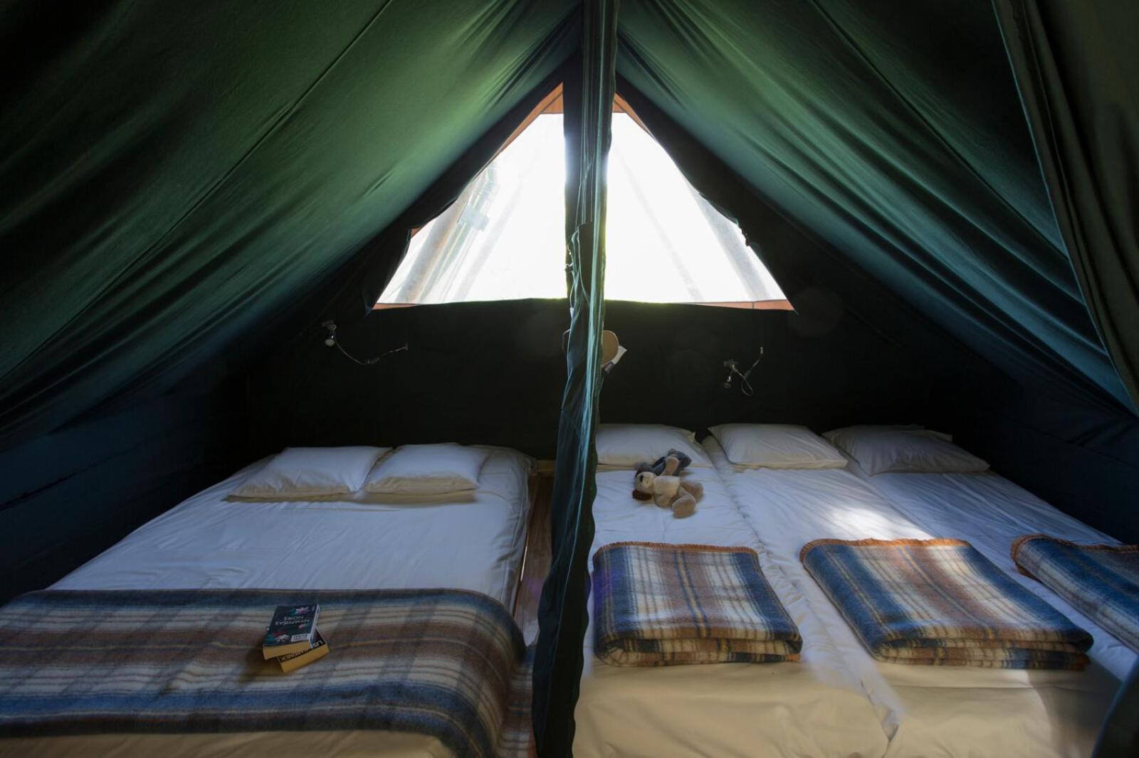 Huttopia de Roos Stegeren Habitación foto
